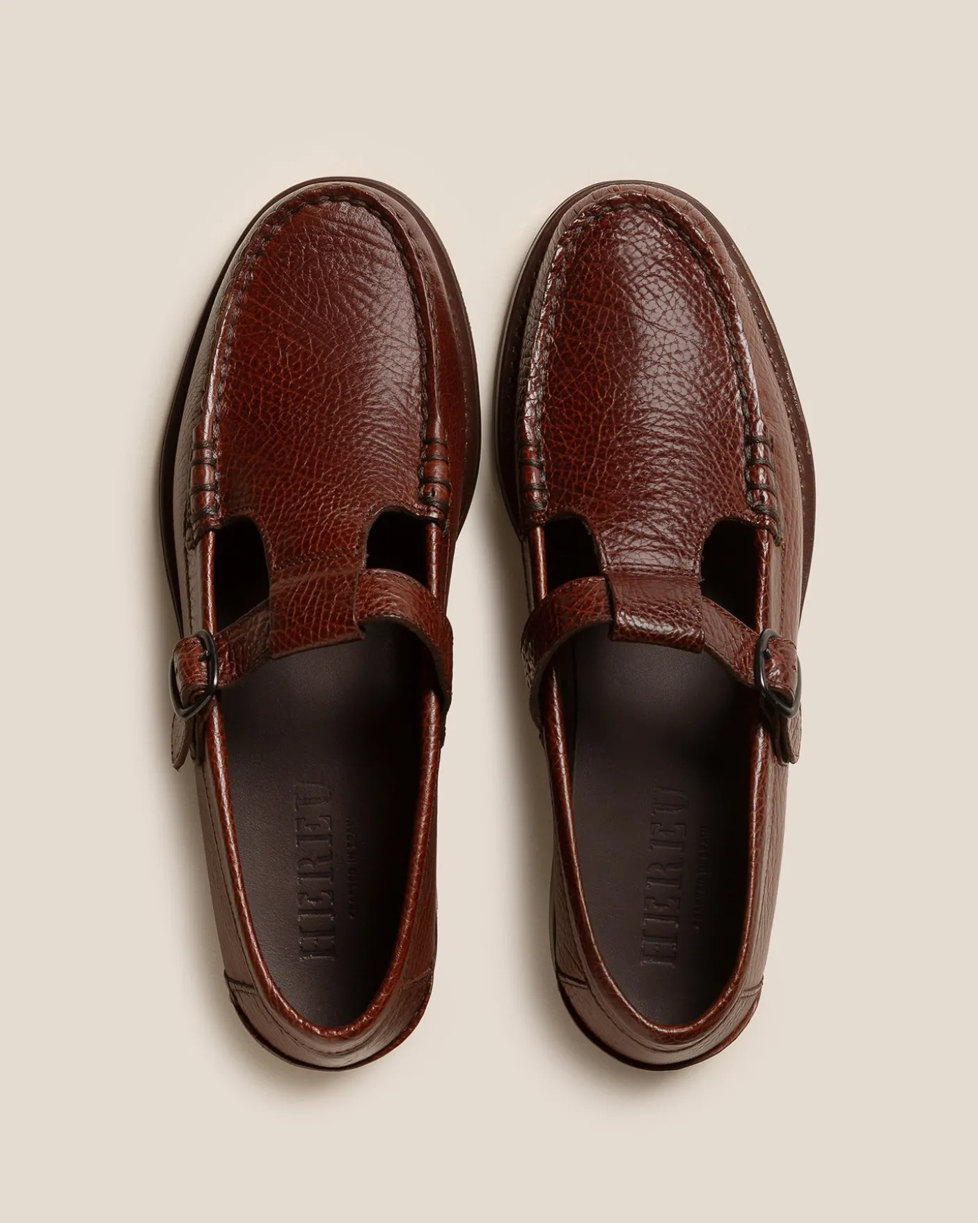 Hereu Studio Loafers<ALBER GRAINY