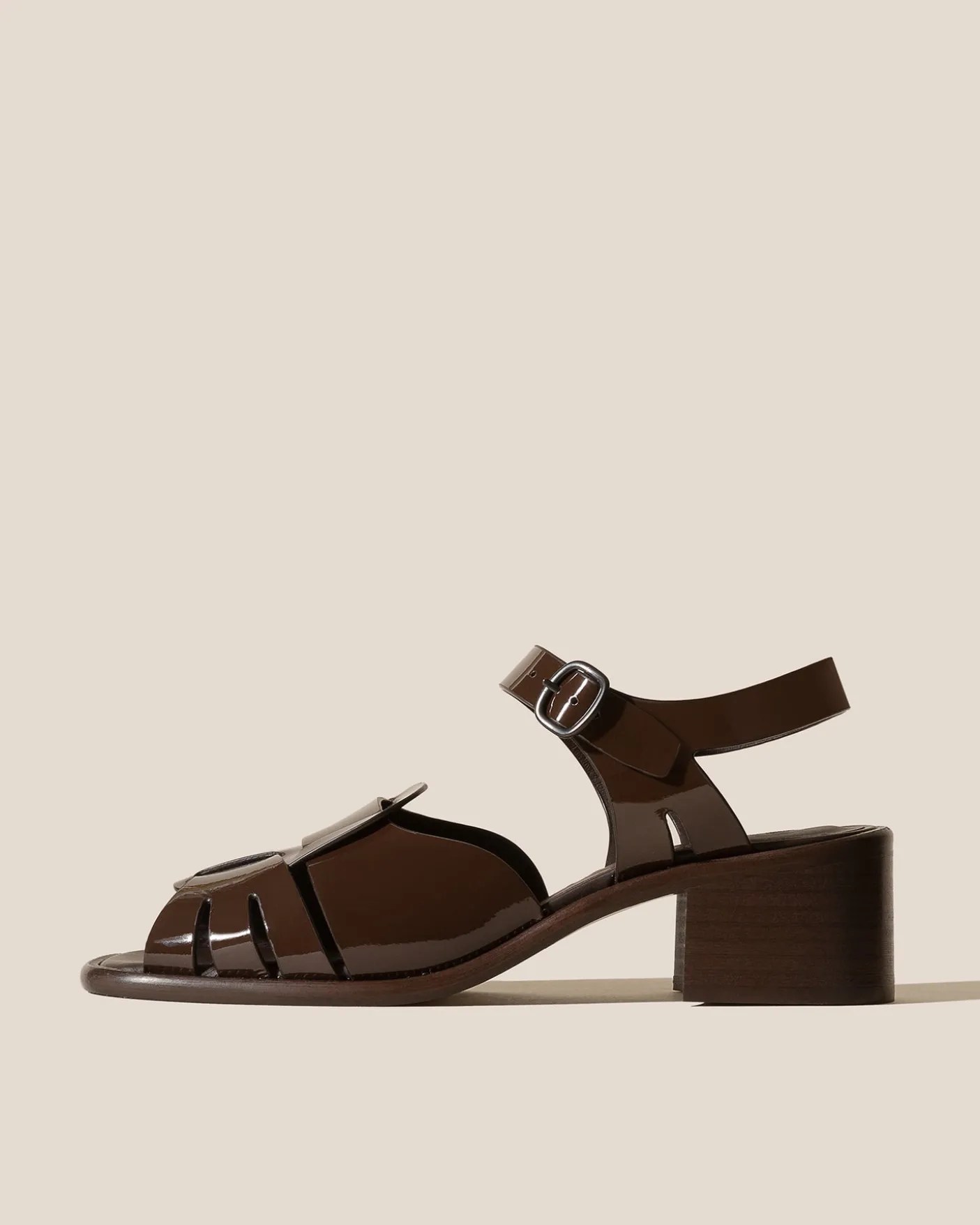 Hereu Studio Heels | Sandals<ANCORA SQUARED HEELED GLOSSY