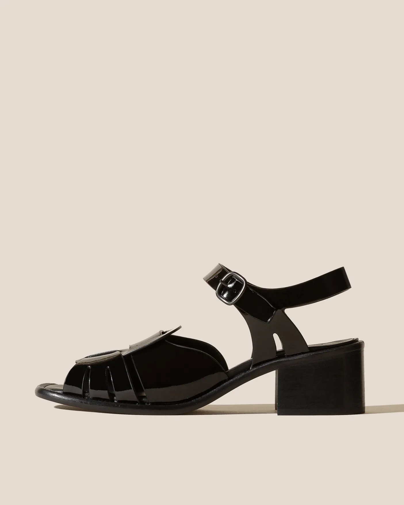 Hereu Studio Heels | Sandals<ANCORA SQUARED HEELED GLOSSY