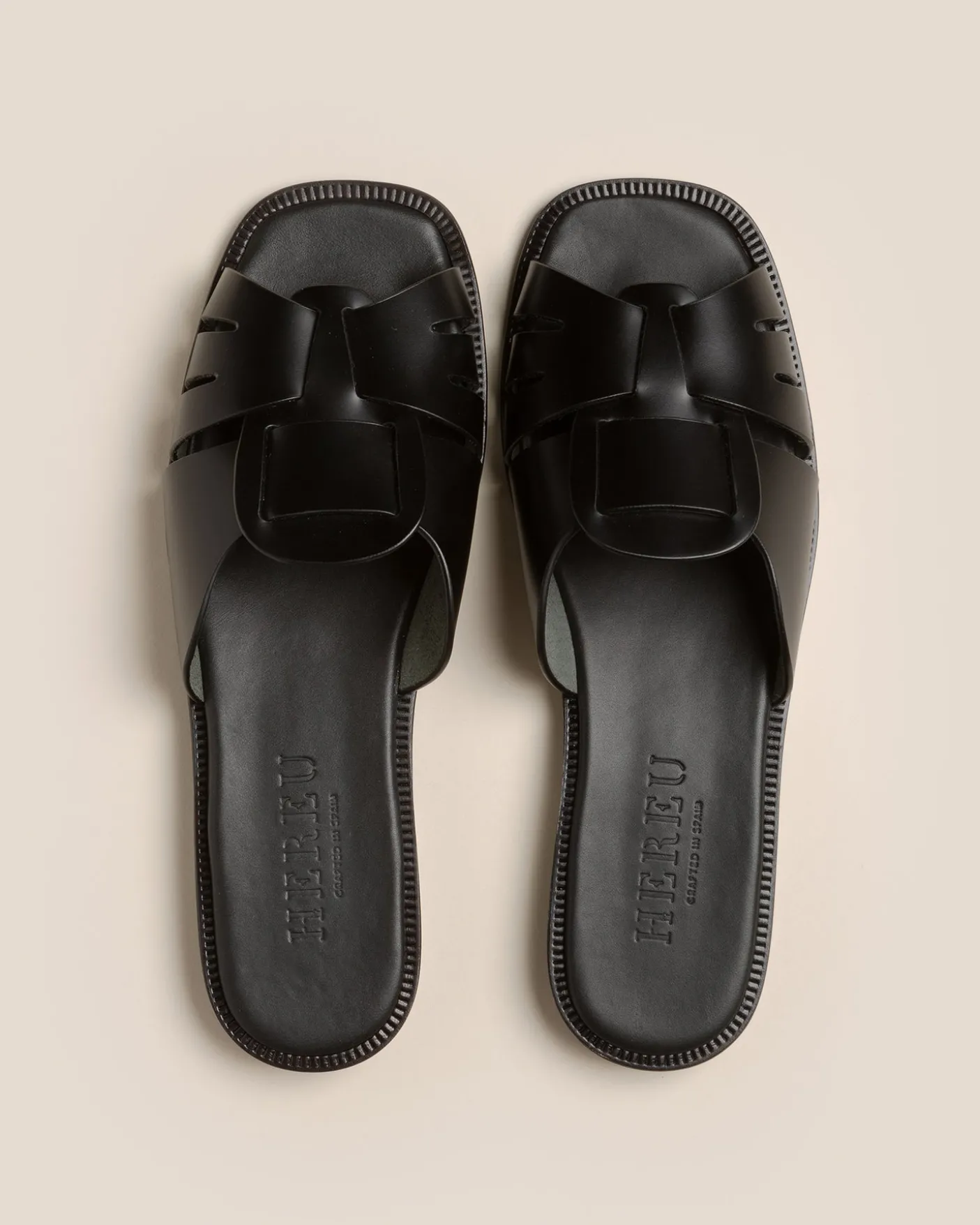 Hereu Studio Sandals<ANCORA SQUARED SLIDE