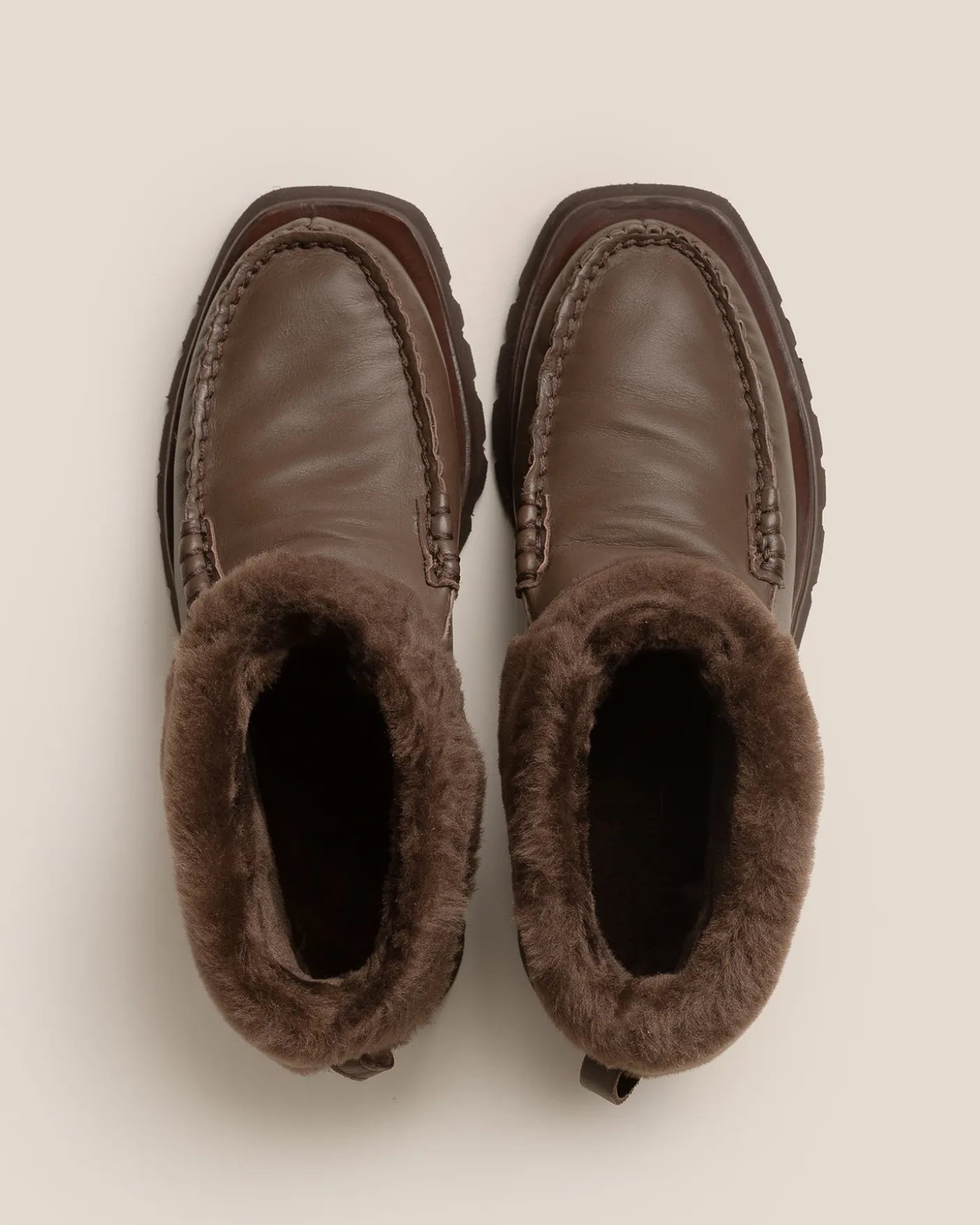 Hereu Studio Boots<ARMENTA SHEARLING HIGH