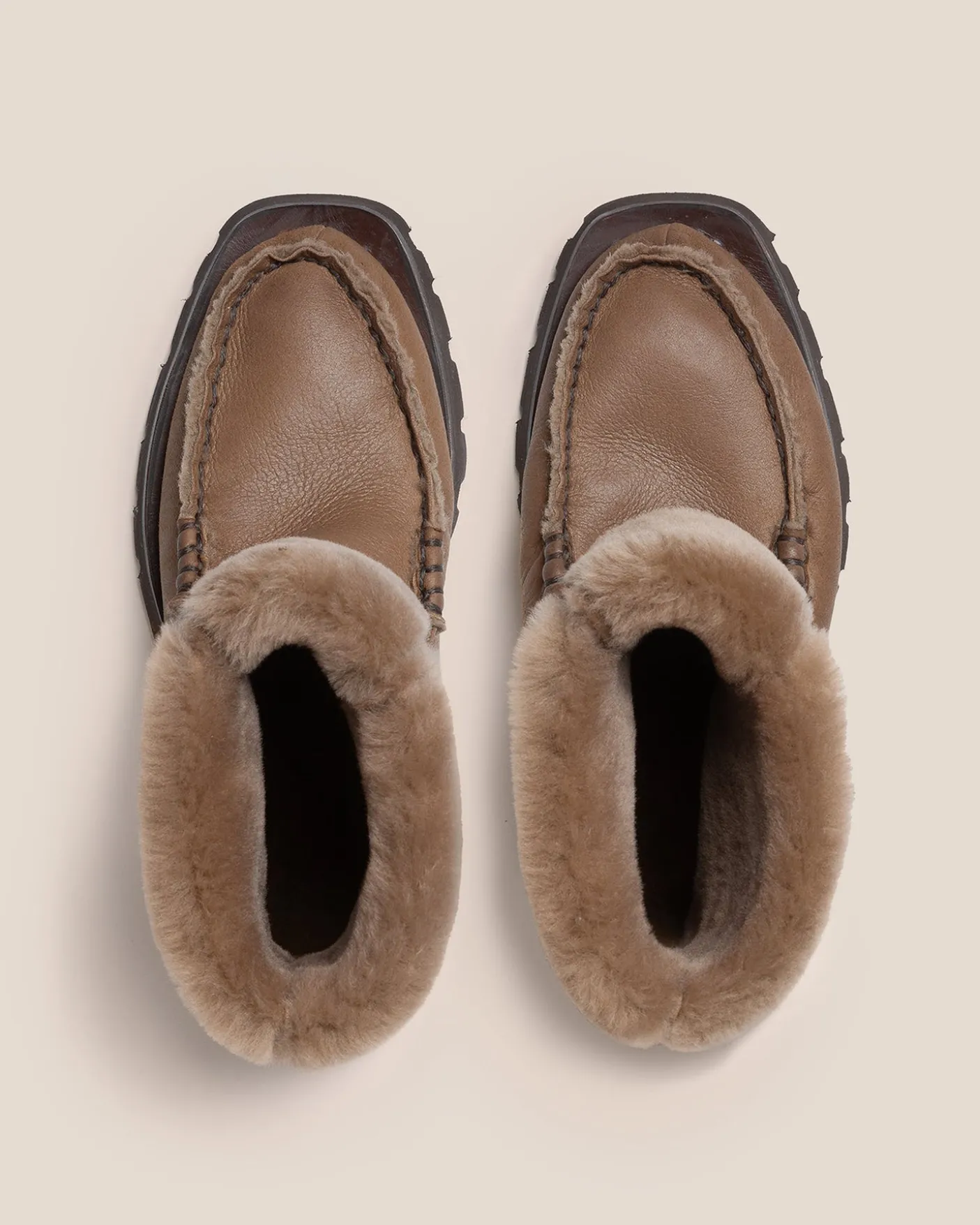 Hereu Studio Boots<ARMENTA SHEARLING HIGH