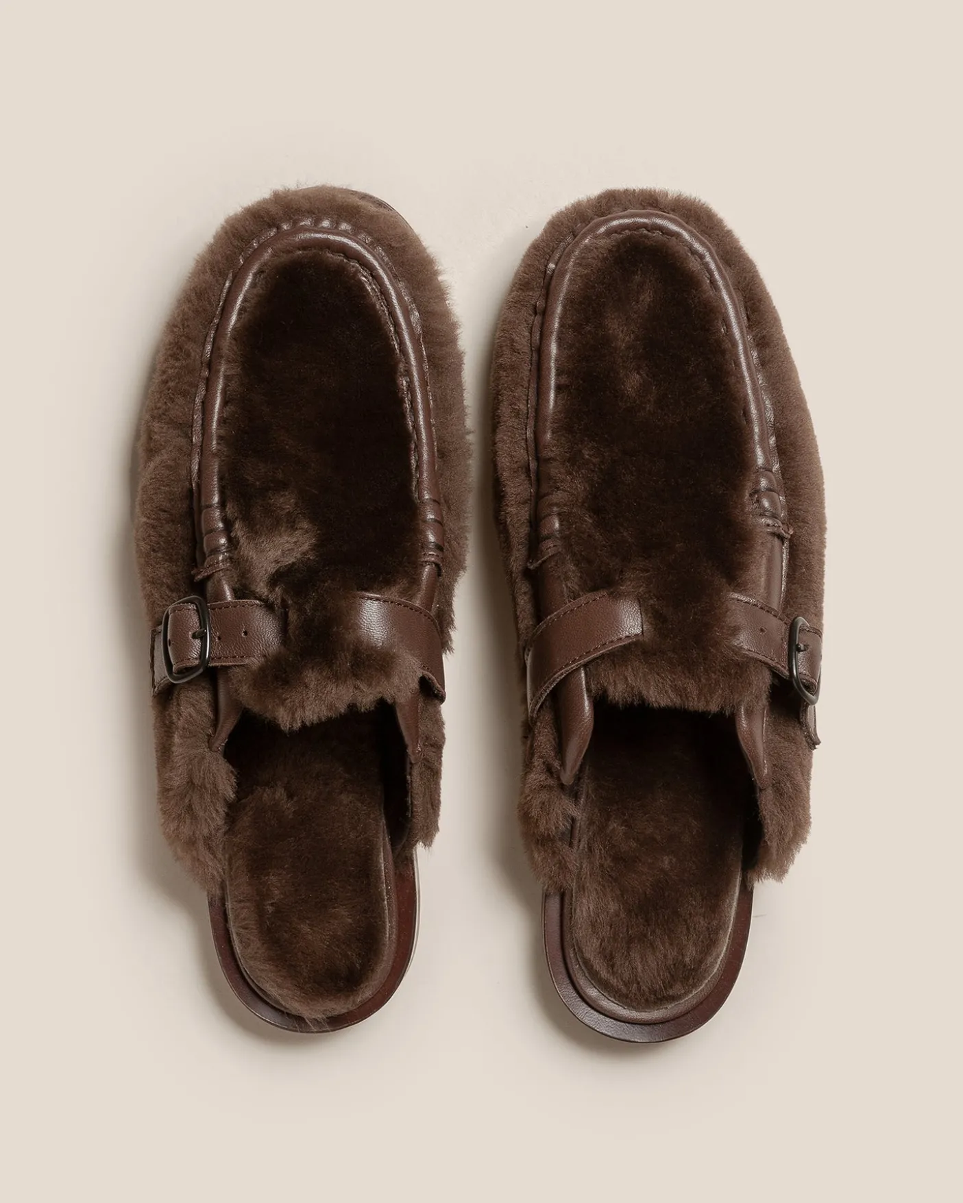Hereu Studio Loafers<BARRACA SHEARLING