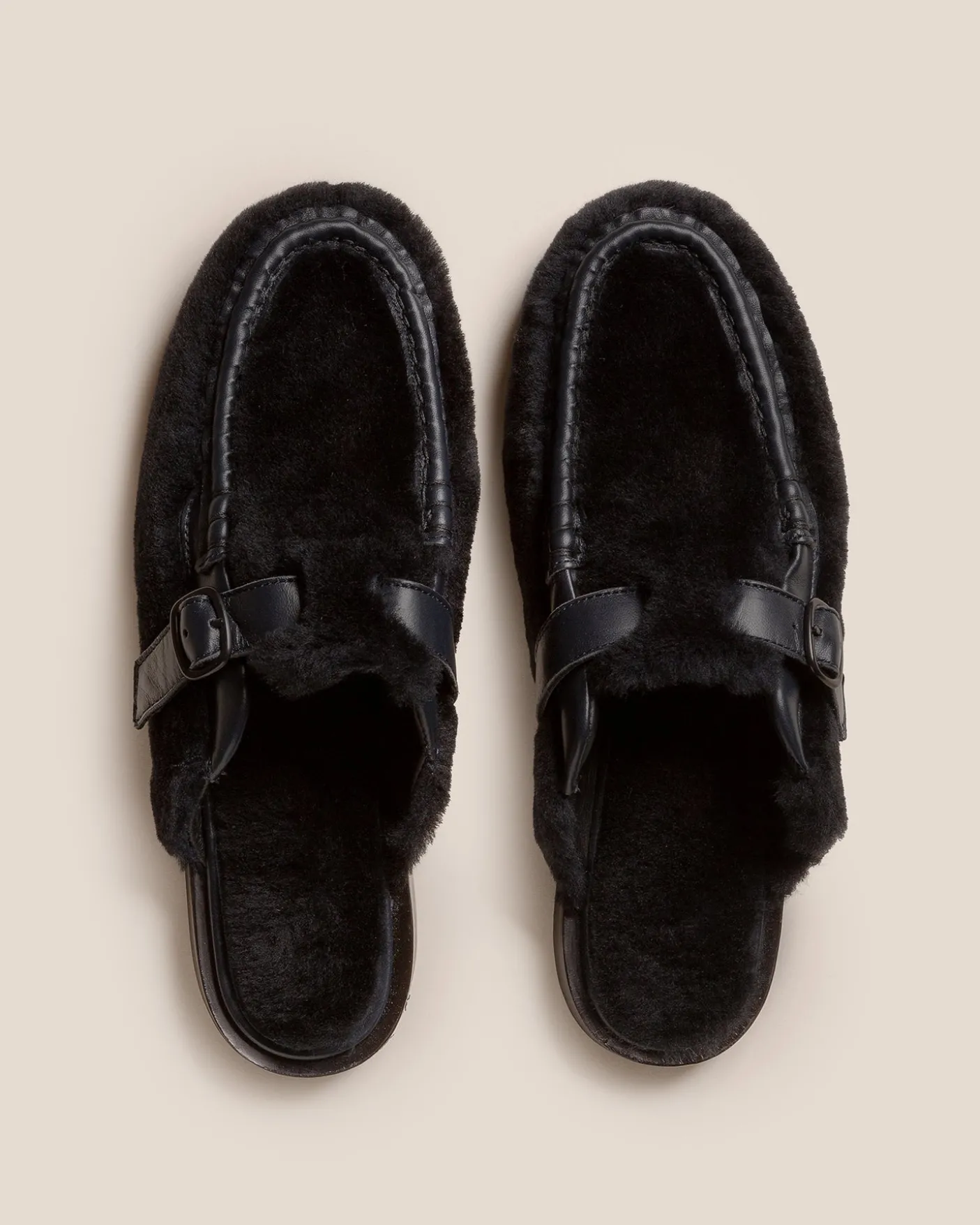 Hereu Studio Loafers<BARRACA SHEARLING