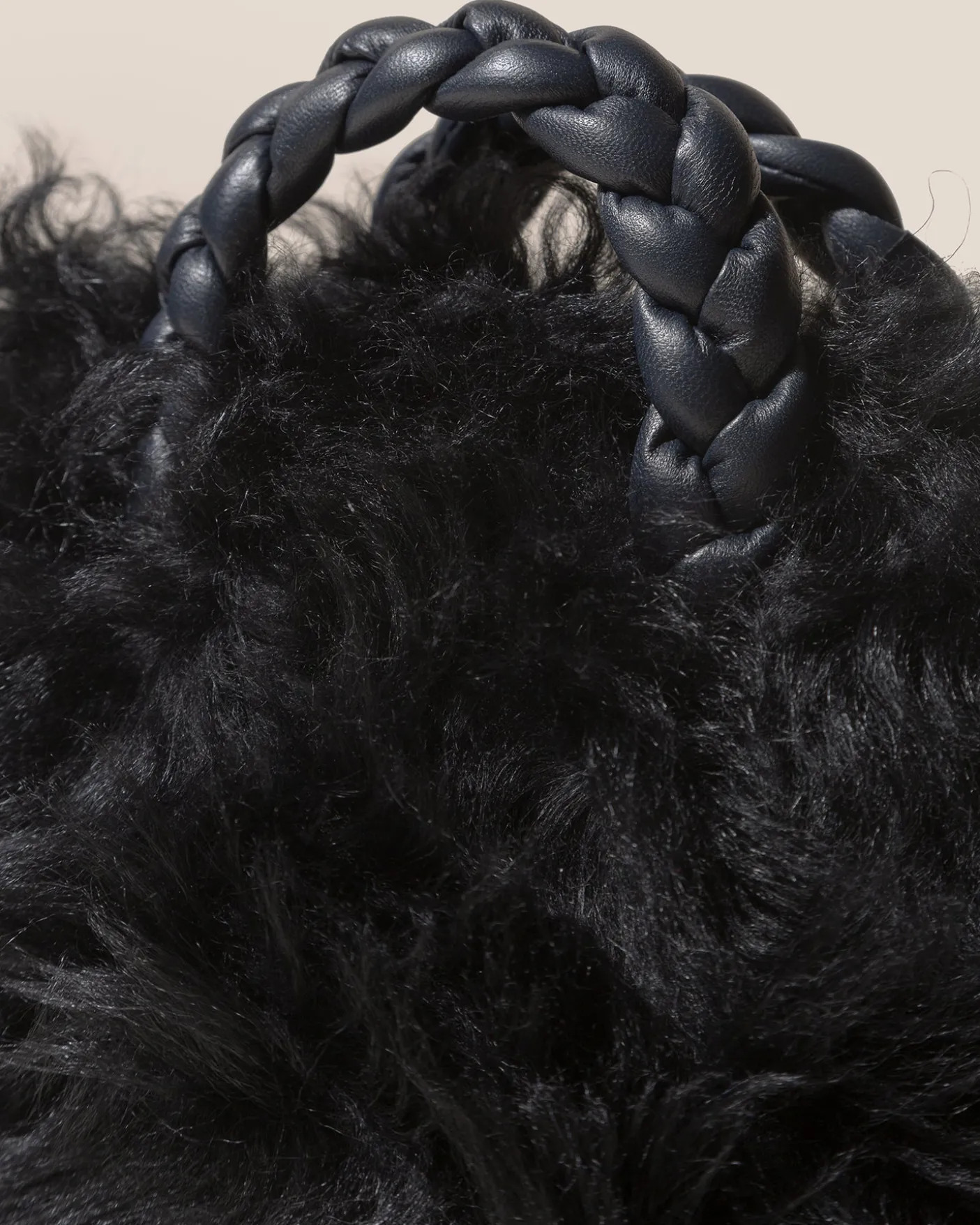 Hereu Studio Crossbody Bags | Mini Bags<BOMBON LONG HAIR SHEARLING