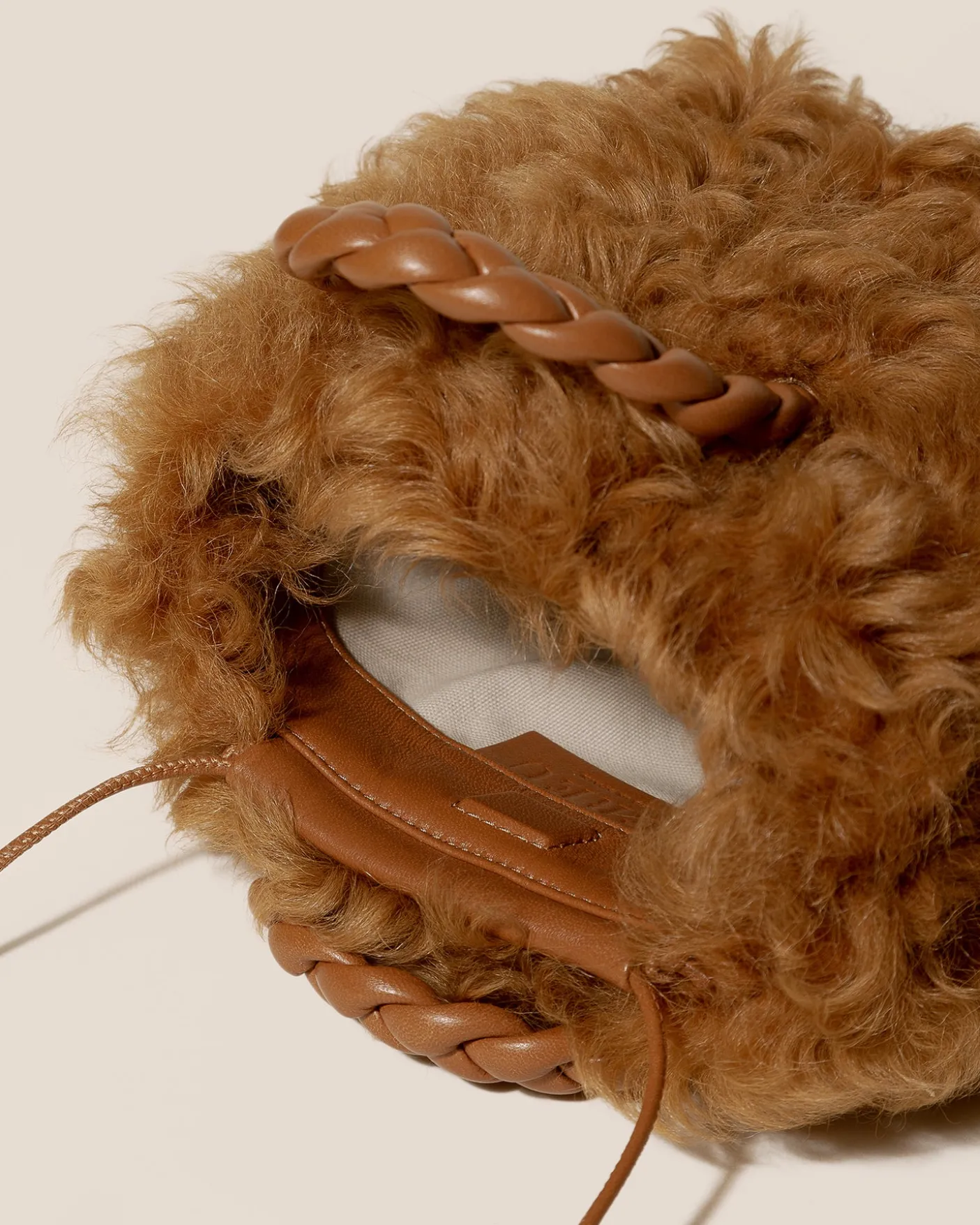 Hereu Studio Crossbody Bags | Mini Bags<BOMBON LONG HAIR SHEARLING