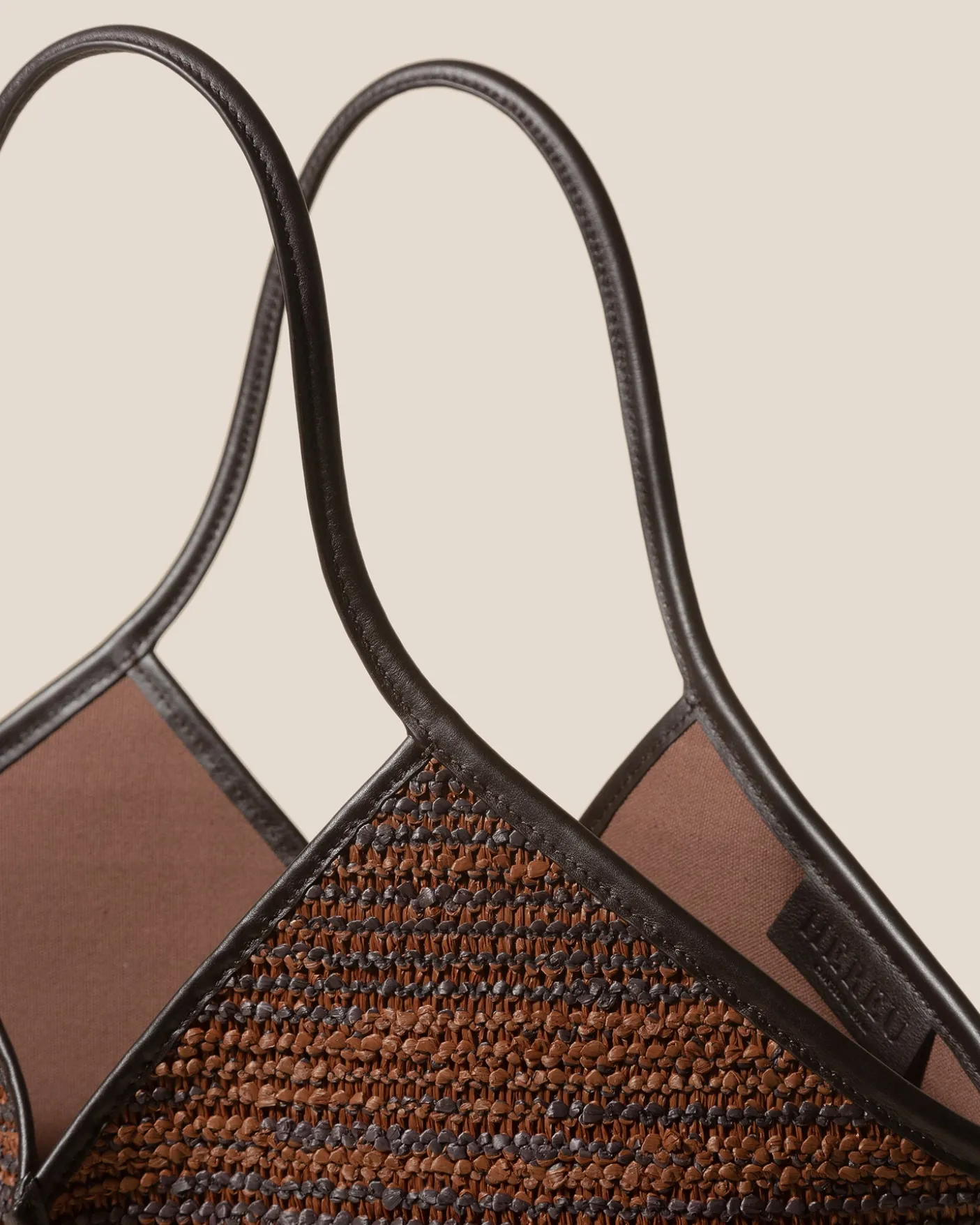Hereu Studio Shoulder Bags | Tote Bags<CALELLA RAFFIA BICOLOUR