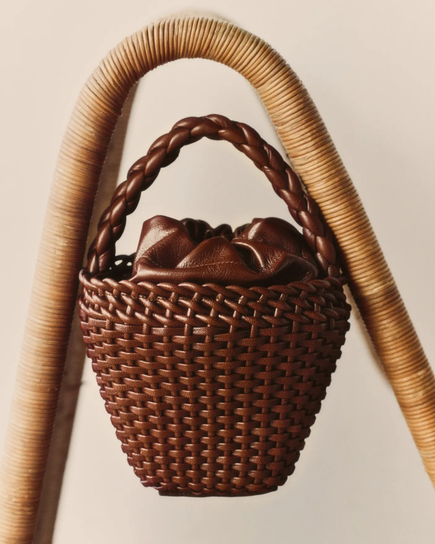 Hereu Studio Mini Bags | Basket Bags<FIOL TOTE LEATHER
