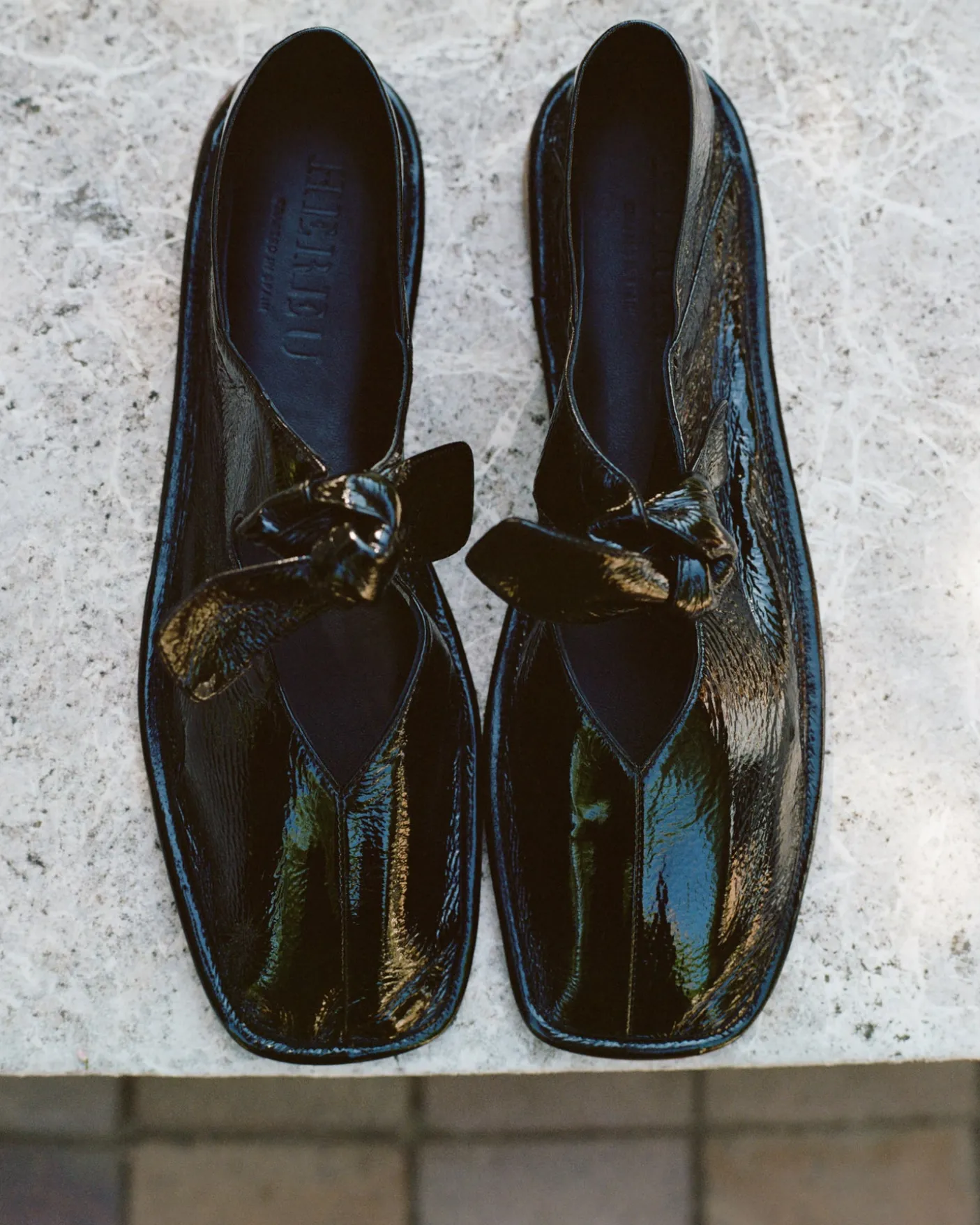 Hereu Studio Soft Shoes<LLASADA CRINKLED GLOSSY
