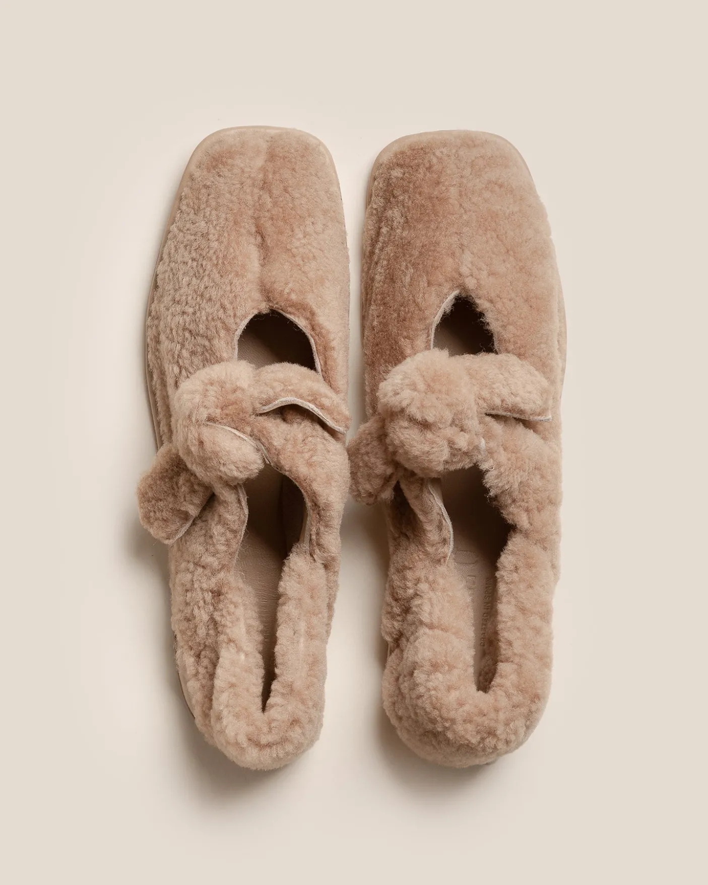 Hereu Studio Soft Shoes<LLASADA CURLY SHEARLING