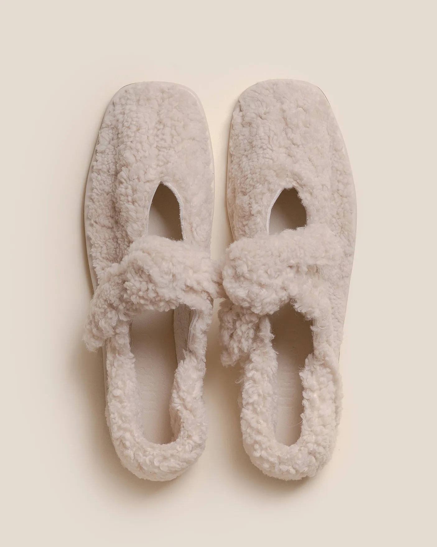 Hereu Studio Soft Shoes<LLASADA CURLY SHEARLING