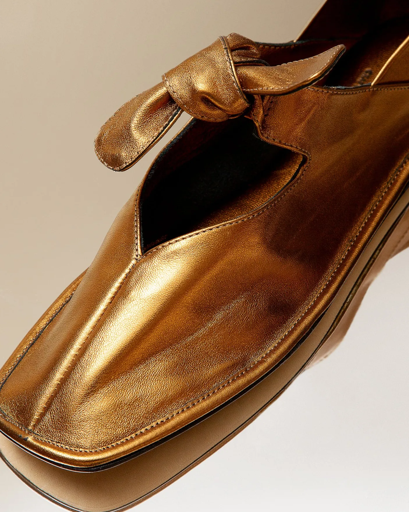 Hereu Studio Soft Shoes<LLASADA METALLIC