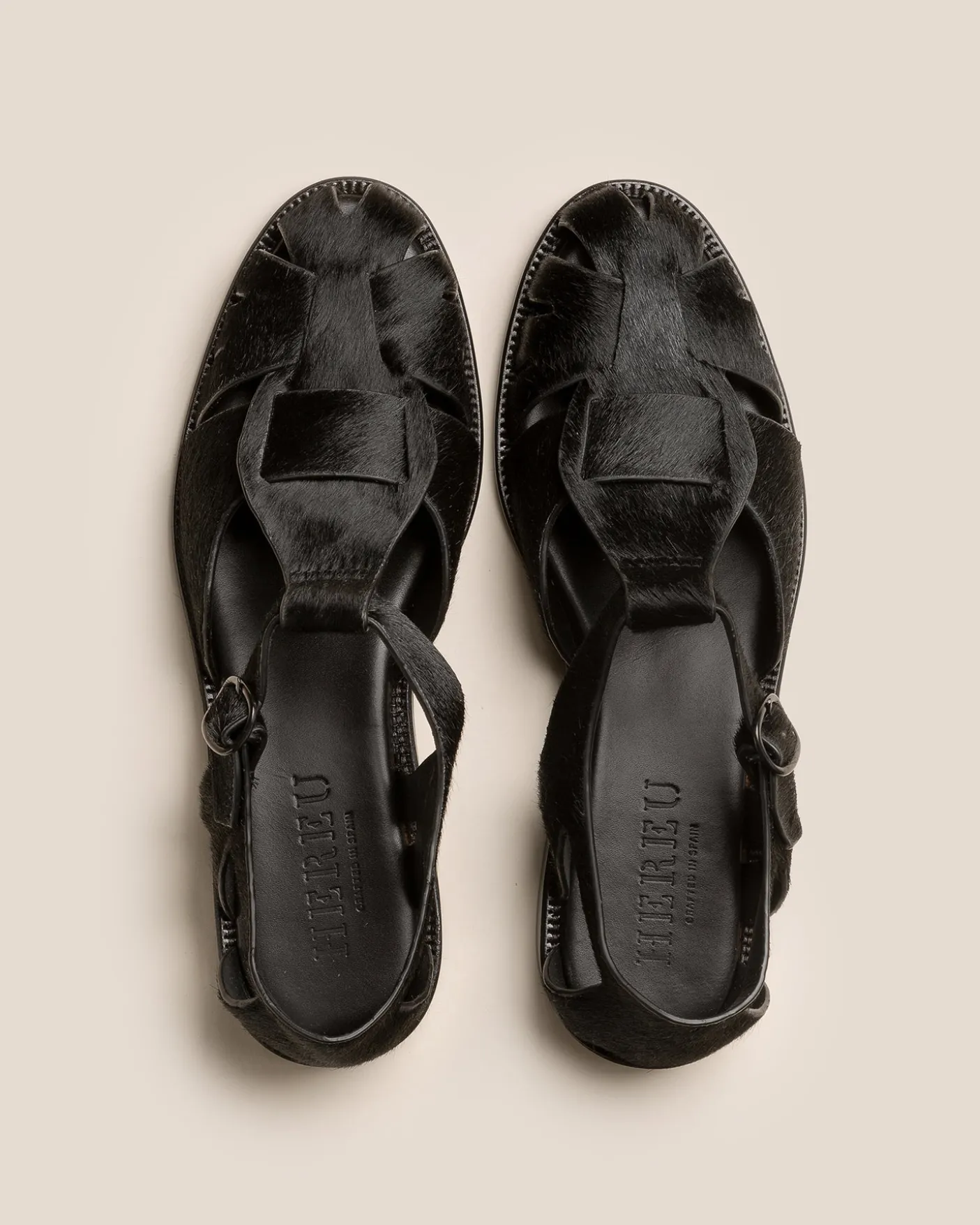 Hereu Studio Sandals<PESCA SHORT CALF HAIR