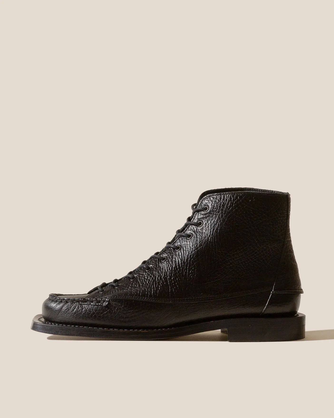 Hereu Studio Boots<PRIEGO SQUARED BOOT GRAINY