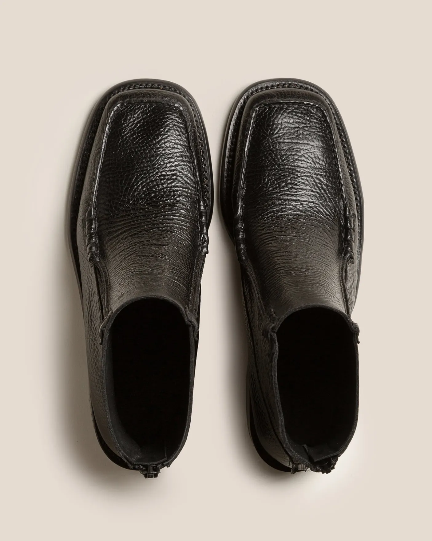 Hereu Studio Boots<QUADRA GRAINY