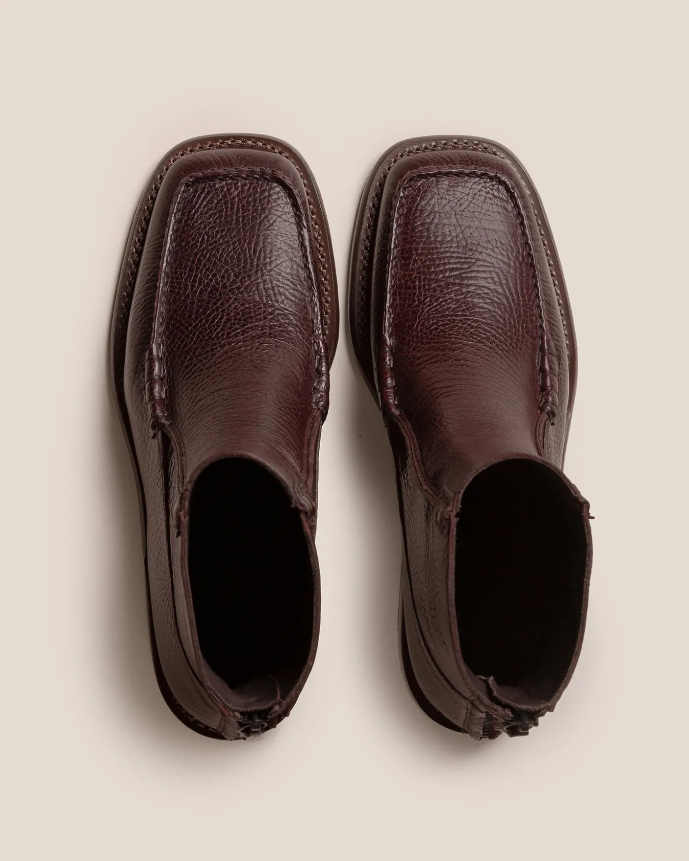 Hereu Studio Boots<QUADRA GRAINY