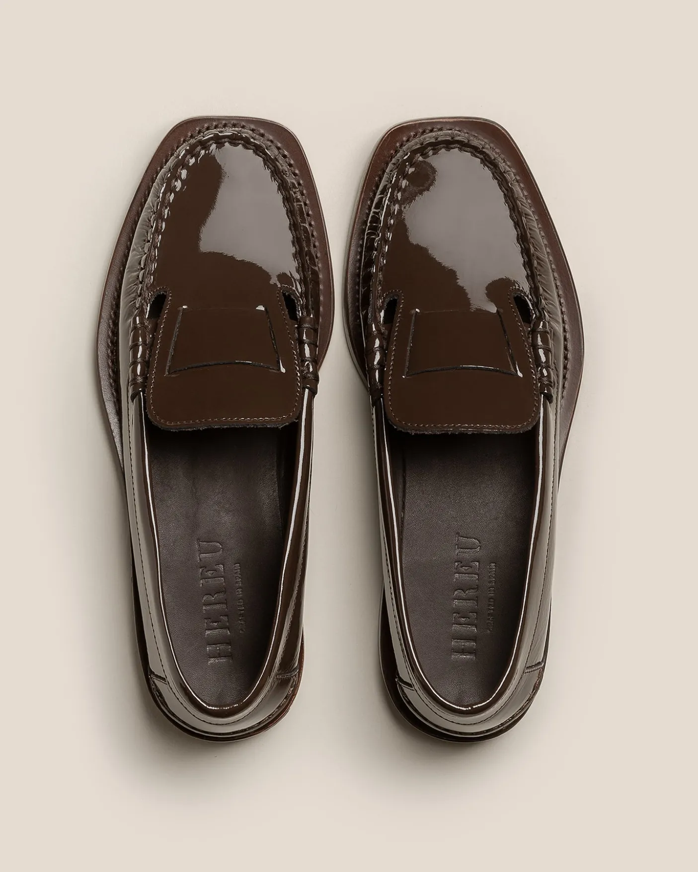 Hereu Studio Loafers<SINEU GLOSSY