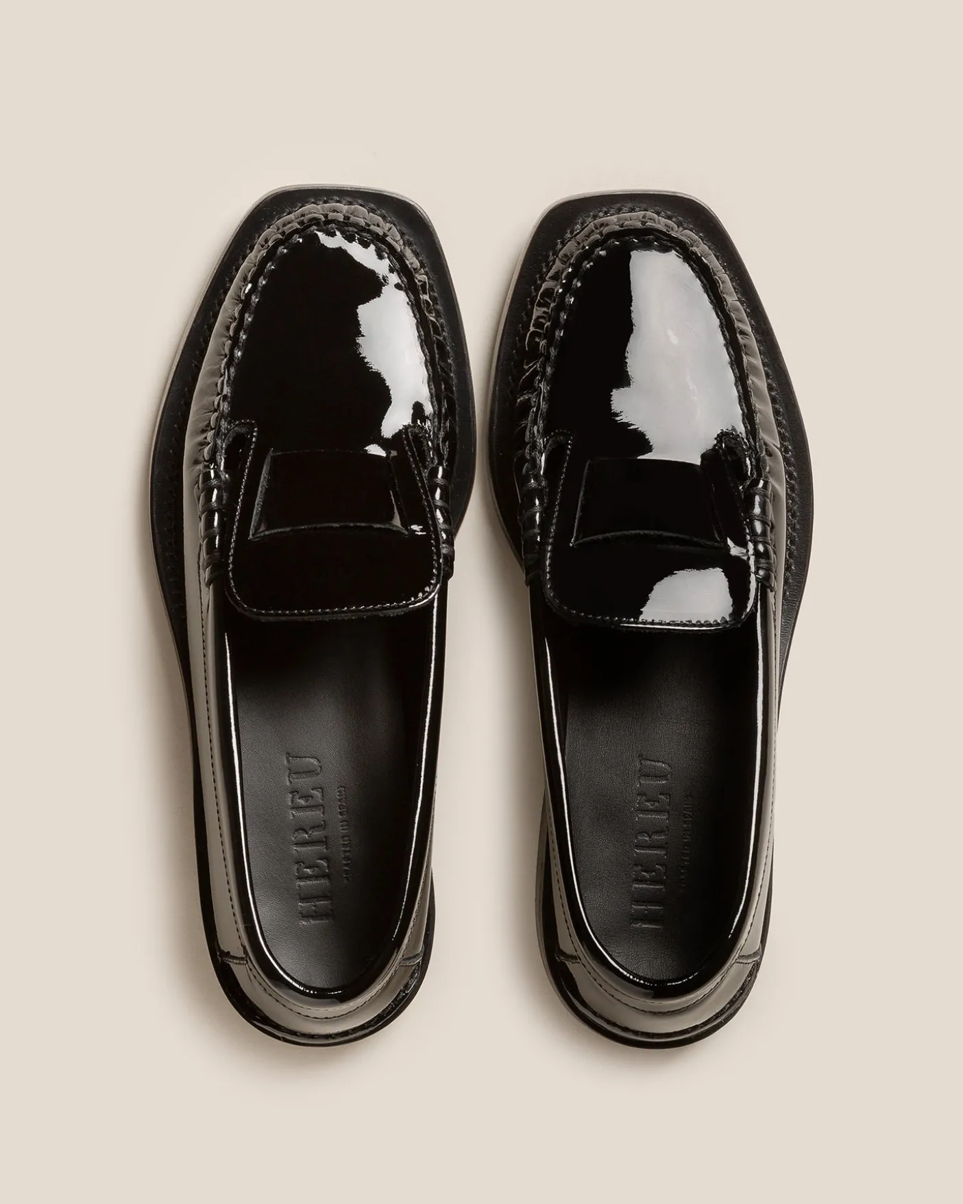 Hereu Studio Loafers<SINEU GLOSSY